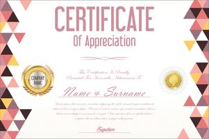 Certificaat vector