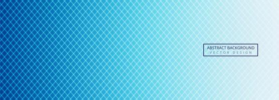 Moderne blauwe geometrische lijnen header sjabloon vector