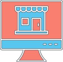 online winkel vecto icoon vector