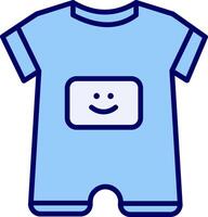 baby jongen kleding vecto icoon vector