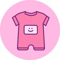 baby jongen kleding vecto icoon vector