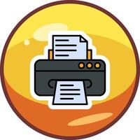 printer vecto icoon vector