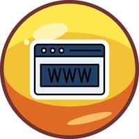 web browser vecto icoon vector