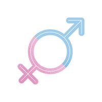 transgender seksueel symbool vector