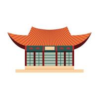 Zuid-Koreaans huis vector