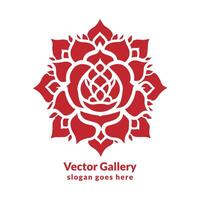vector luxe roos logo ontwerp voor branding zakelijke identiteit