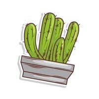 cactus tekening kunst illustratie ontwerp vector