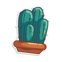 cactus fabriek illustratie vector kunst