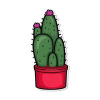 cactus fabriek illustratie vector kunst