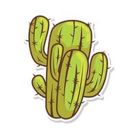 cactus fabriek illustratie vector kunst