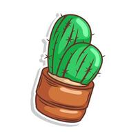 cactus illustratie kunst. vector ontwerp