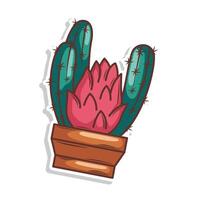 cactus tekening kunst illustratie ontwerp vector