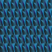vector naadloos structuur in de het formulier van een abstract bloemen patroon Aan een blauw achtergrond