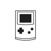 game Boy icoon vector