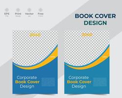 modern en creatief boek Hoes ontwerp sjabloon. vector