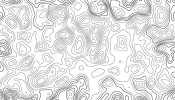 abstract patroon met lijnen. achtergrond van de topografisch kaart. verhoging contouren schets cartografie textuur. geografisch abstract rooster. futuristische wireframe landschap achtergrond vector