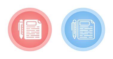 contract vector pictogram