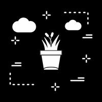 vector plant pictogram