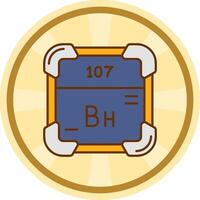 bohrium grappig cirkel icoon vector