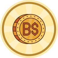 Brunei grappig cirkel icoon vector