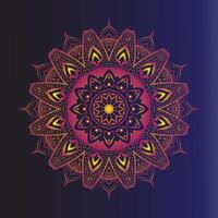 mandala achtergrond ontwerp vector