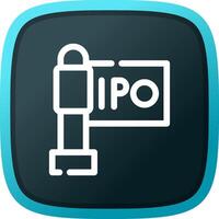 ipo creatief icoon ontwerp vector