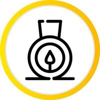 aromatherapie creatief icoon ontwerp vector