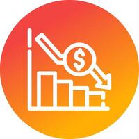 bar diagram creatief icoon ontwerp vector