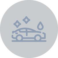 auto wassen creatief icoon ontwerp vector