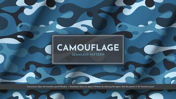 naadloos camouflage patroon. oorlog illustratie. traditioneel leger textuur. leger modern achtergrond vector