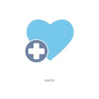 Gezondheid concept lijn icoon. gemakkelijk element illustratie. Gezondheid concept schets symbool ontwerp. vector