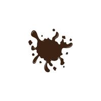 chocola logo ontwerp vector illustratie, creatief chocola logo ontwerp concept sjabloon