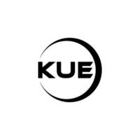 kue brief logo ontwerp, inspiratie voor een uniek identiteit. modern elegantie en creatief ontwerp. watermerk uw succes met de opvallend deze logo. vector