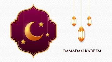 Ramadan kareem Islamitisch achtergrond ontwerp. illustratie vector