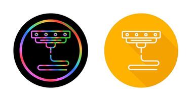 3D-printer vector pictogram