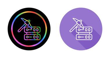 datamining vector pictogram