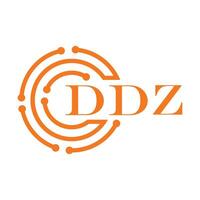 ddz logo ontwerp vector