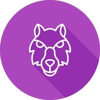 wolf vector pictogram