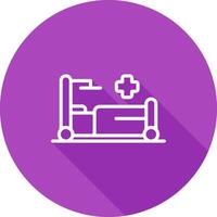 bed vector icoon