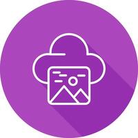 beeld hosting vector icoon