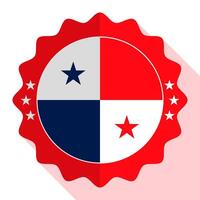 Panama kwaliteit embleem, label, teken, knop. vector illustratie.