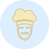 chef-kok vector pictogram