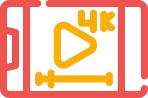 video streaming creatief icoon ontwerp vector