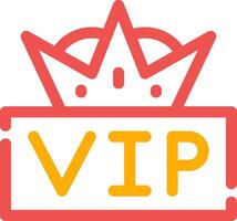 vip creatief icoon ontwerp vector