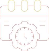 schema procedure creatief icoon ontwerp vector