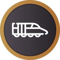 trein creatief icoon ontwerp vector