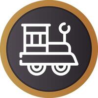 trein creatief icoon ontwerp vector