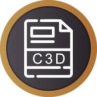 c3d creatief icoon ontwerp vector