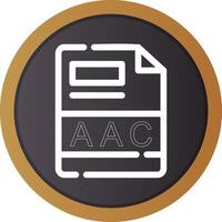 aac creatief icoon ontwerp vector