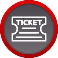 ticket creatief icoon ontwerp vector